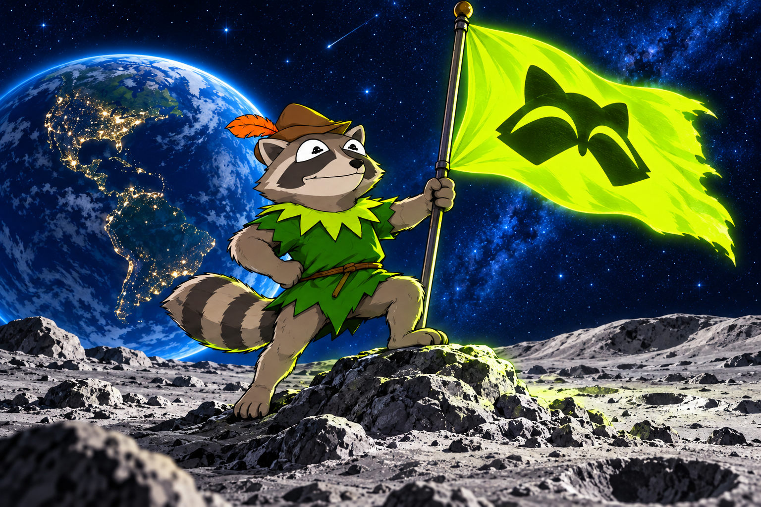 RACCO on the moon